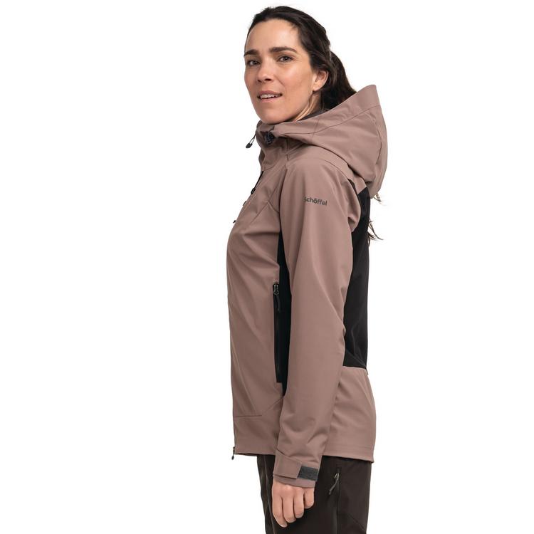 Sch&ouml;ffel Sch&ouml;ffel Mountain Softshell Jk Style Milagle WMS Outdoorjacke Damen - 3905 - braun - 2 | SportScheck