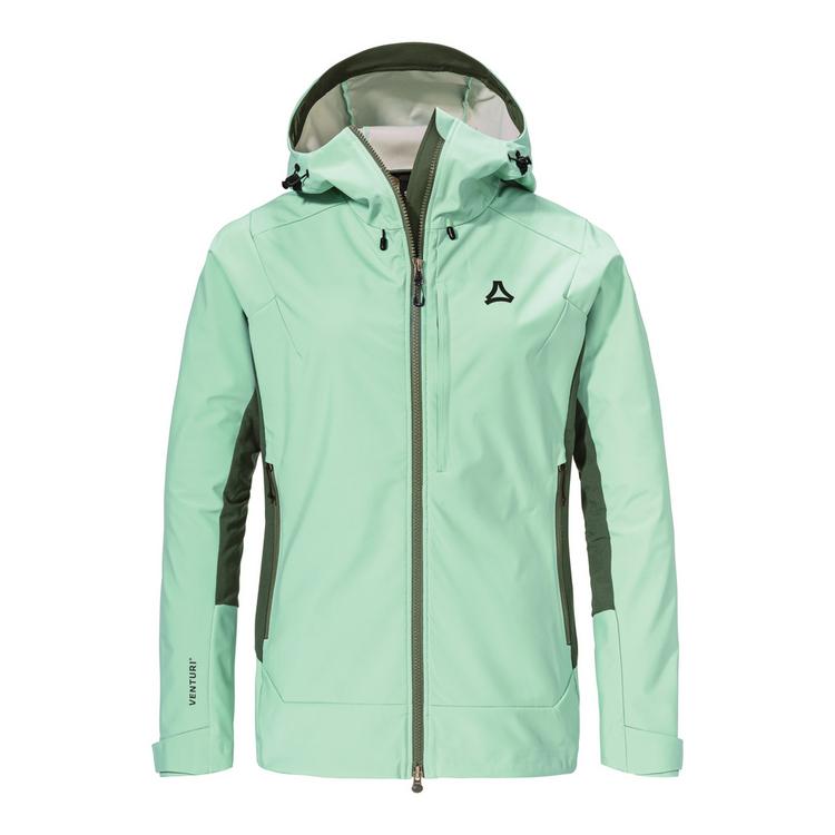Sch&ouml;ffel Sch&ouml;ffel Mountain Softshell Jk Style Milagle WMS Outdoorjacke Damen - 6305 - gr&uuml;n - 0 | SportScheck