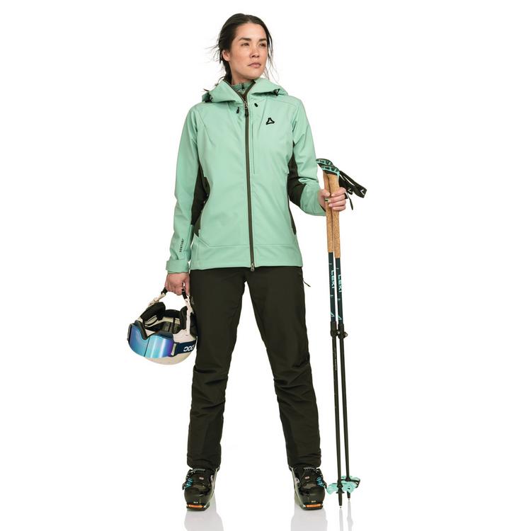 Sch&ouml;ffel Sch&ouml;ffel Mountain Softshell Jk Style Milagle WMS Outdoorjacke Damen - 6305 - gr&uuml;n - 0 | SportScheck