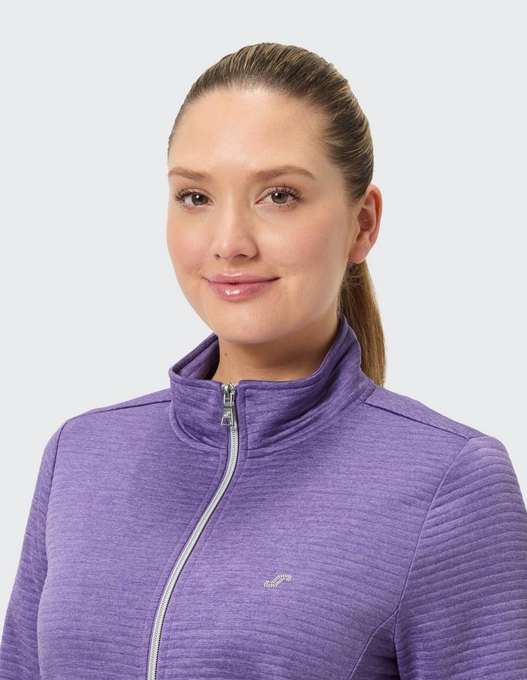 JOY sportswear JOY sportswear PEGGY Trainingsjacke Damen - cadmium violet melange - 3 | SportScheck