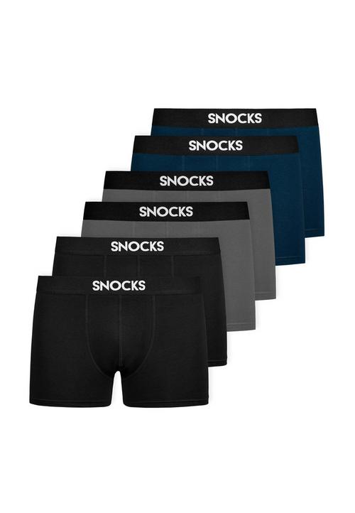 Snocks Boxershorts mit Logo Unterhose Herren