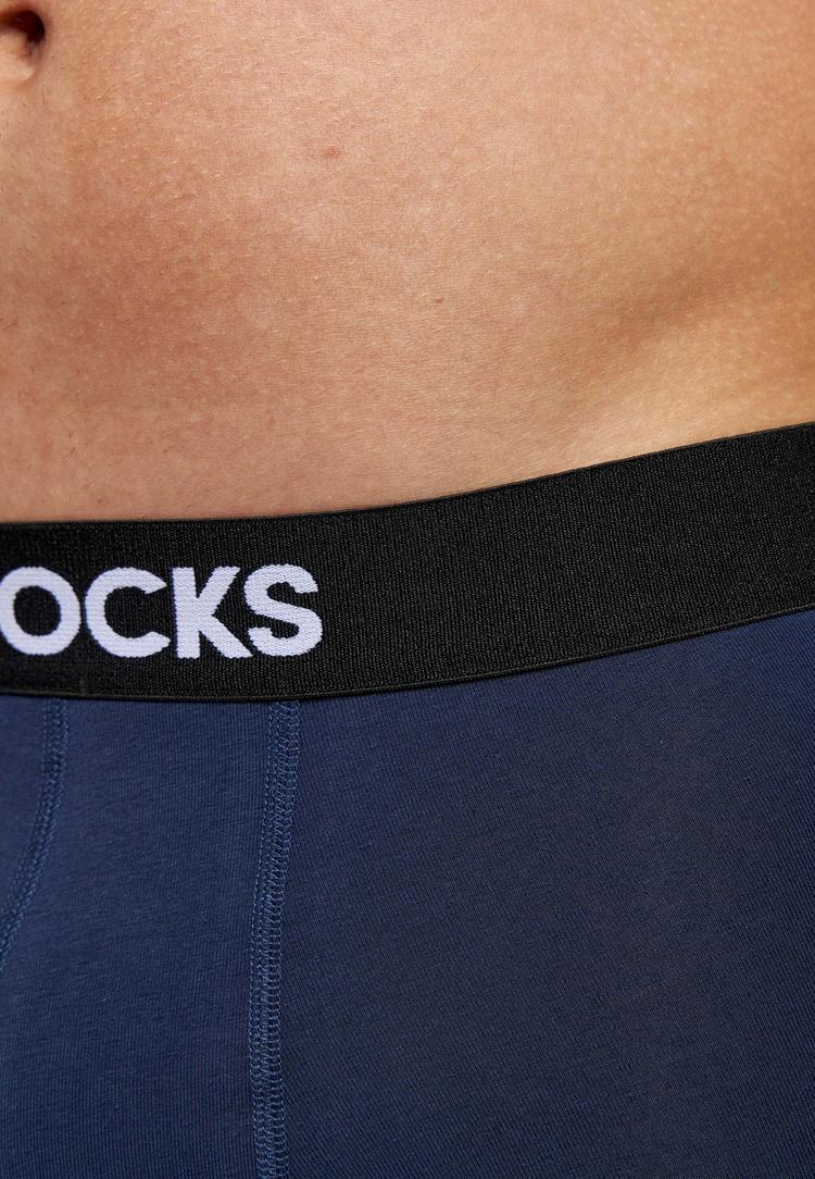 Snocks Snocks Boxershorts mit Logo Unterhose Herren - Mix (Schwarz/Grau/Blau) - 1 | SportScheck
