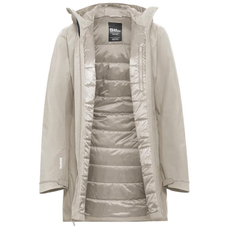 Jack Wolfskin Jack Wolfskin HEIDELSTEIN INS JKT W Funktionsmantel Damen - pale sand - 3 | SportScheck