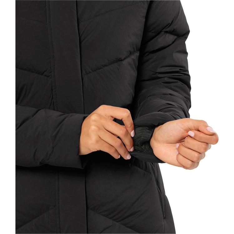 Jack Wolfskin Jack Wolfskin MARIENPLATZ COAT W Daunenmantel Damen - black - 5 | SportScheck