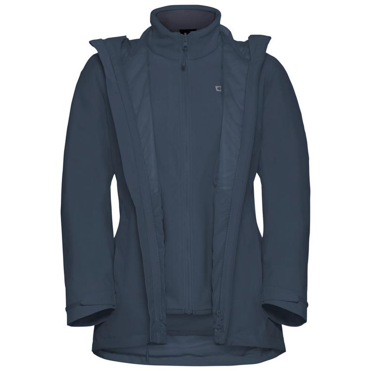 Jack Wolfskin Jack Wolfskin MOONRISE 3IN1 JKT W Doppeljacke Damen - midnight sky - 0 | SportScheck