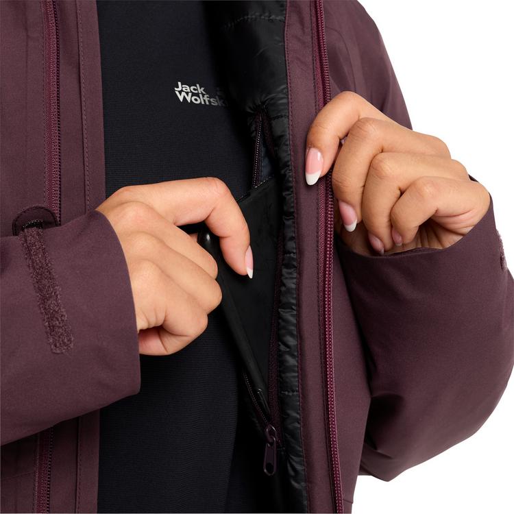 Jack Wolfskin Jack Wolfskin HEIDELSTEIN INS JKT W Funktionsmantel Damen - amaranth - 0 | SportScheck