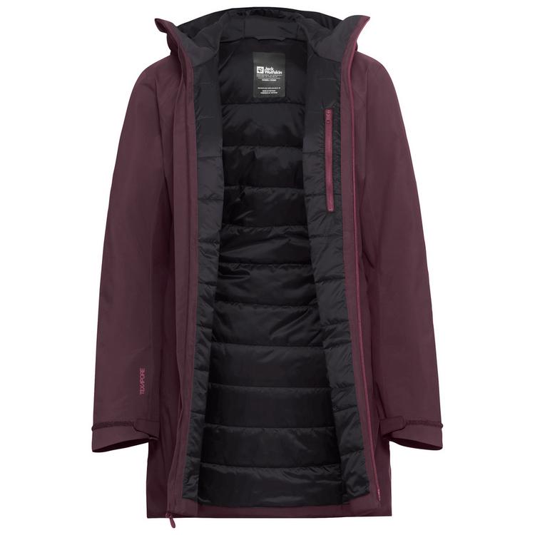 Jack Wolfskin Jack Wolfskin HEIDELSTEIN INS JKT W Funktionsmantel Damen - amaranth - 3 | SportScheck