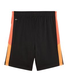 Rückansicht von PUMA Short Kids Fußballshorts Kinder schwarz