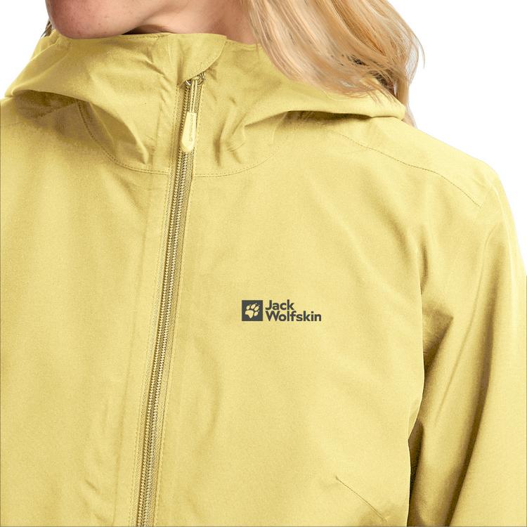 Jack Wolfskin Jack Wolfskin MOONRISE 3IN1 JKT W Doppeljacke Damen - lemon ice - 1 | SportScheck