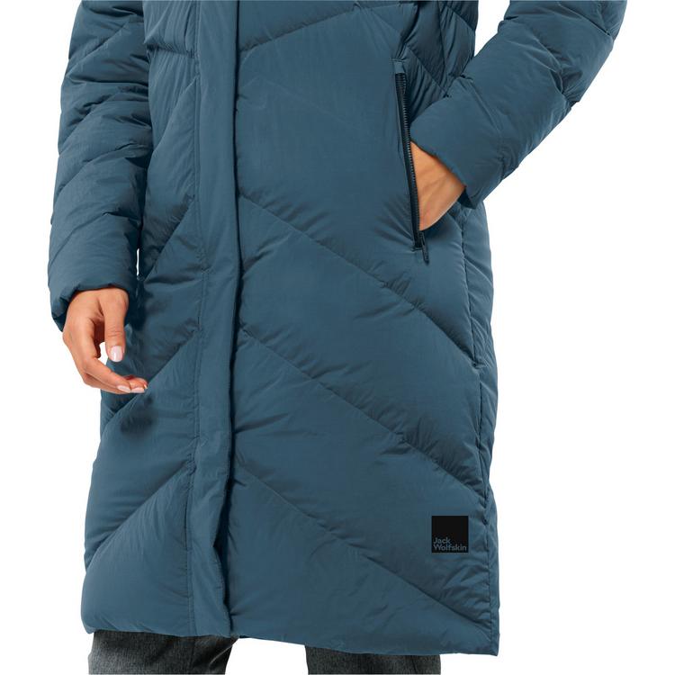 Jack Wolfskin Jack Wolfskin MARIENPLATZ COAT W Daunenmantel Damen - aluminium blue - 3 | SportScheck