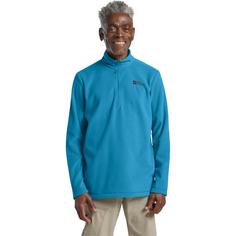 Rückansicht von Jack Wolfskin TAUNUS HZ M Fleecepullover Herren aurora blue