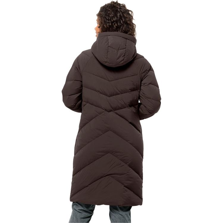 Jack Wolfskin Jack Wolfskin MARIENPLATZ COAT W Daunenmantel Damen - peat - 1 | SportScheck