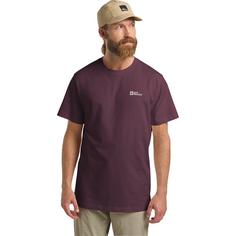 Rückansicht von Jack Wolfskin ESSENTIAL T M T-Shirt Herren amaranth