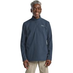 Rückansicht von Jack Wolfskin TAUNUS HZ M Fleecepullover Herren midnight sky