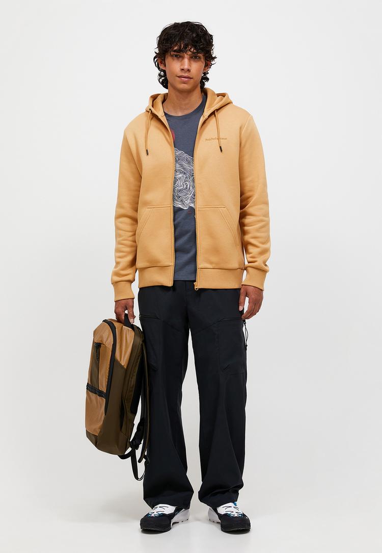 Peak Performance Peak Performance M Original Small Logo Zip Hood Sweatshirt Herren - CAMEL - 0 | SportScheck