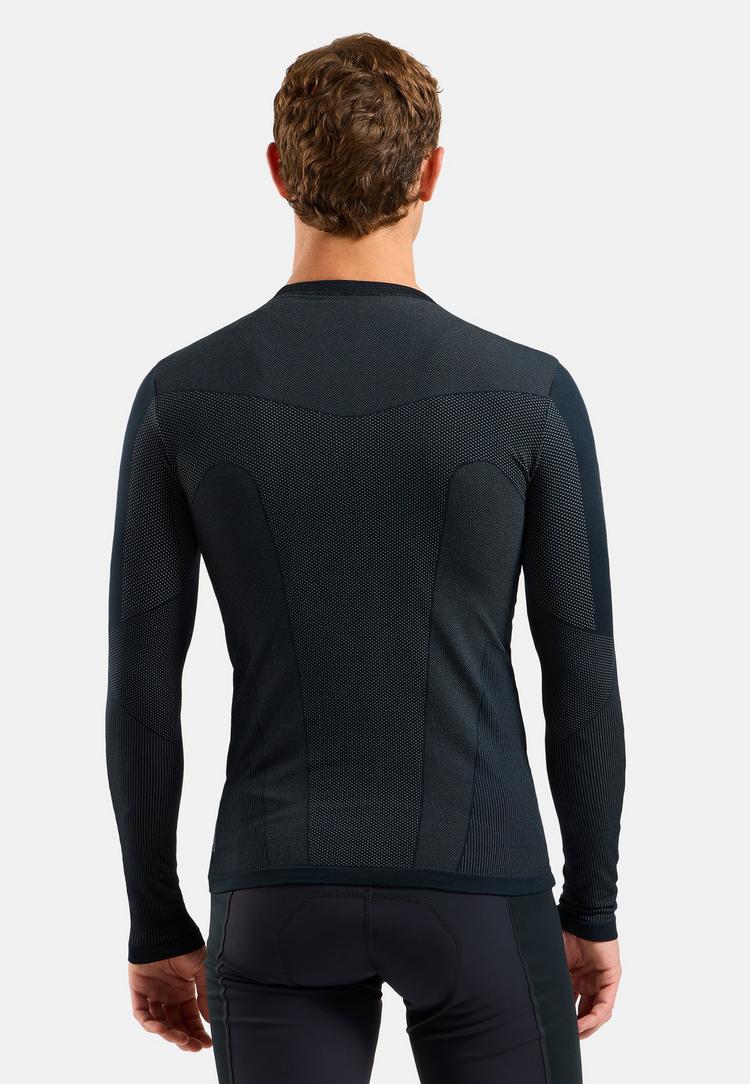 Odlo Odlo ZEROWEIGHT PK WINDPROOF WARM Funktionsshirt Herren - black - odlo concrete grey(60064) - 1 | SportScheck