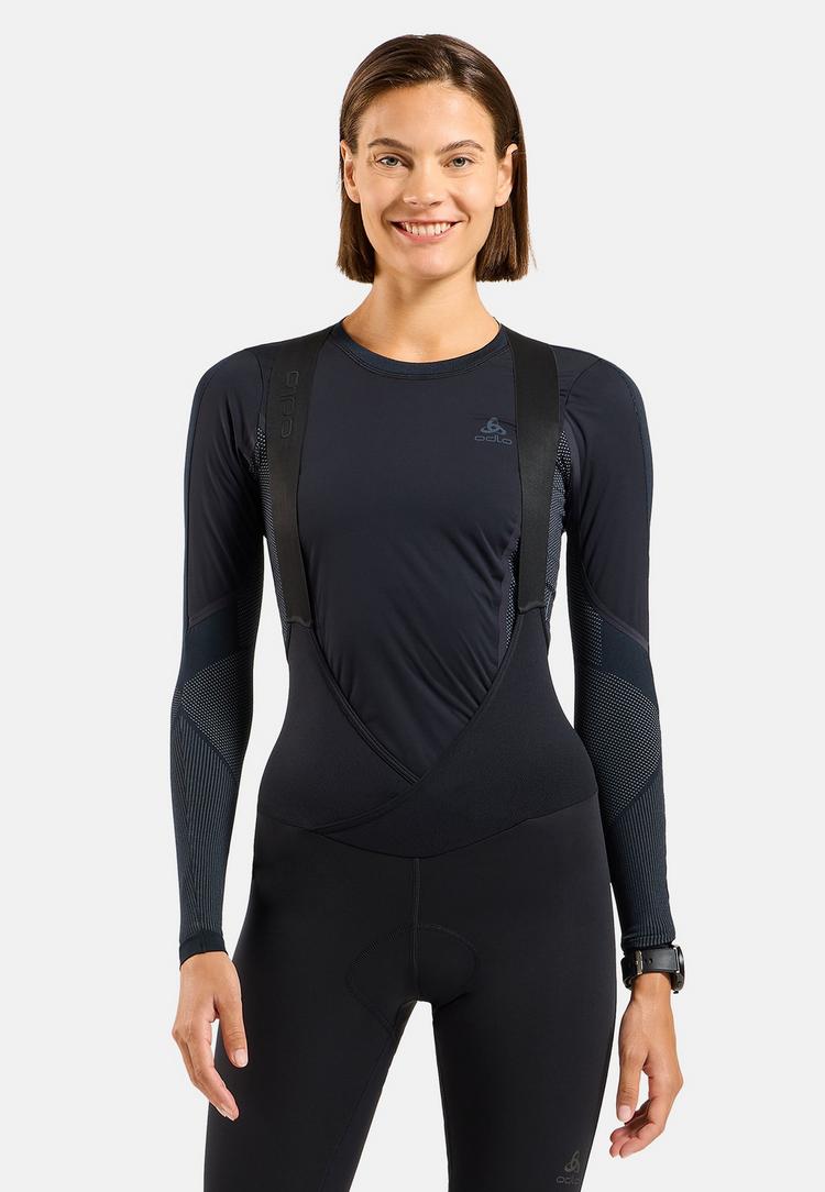 Odlo Odlo ZEROWEIGHT PK WINDPROOF WARM Funktionsshirt Damen - black - odlo concrete grey(60064) - 0 | SportScheck