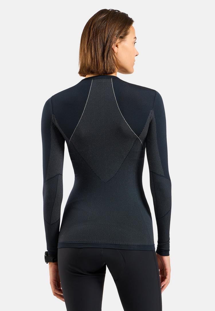 Odlo Odlo ZEROWEIGHT PK WINDPROOF WARM Funktionsshirt Damen - black - odlo concrete grey(60064) - 1 | SportScheck
