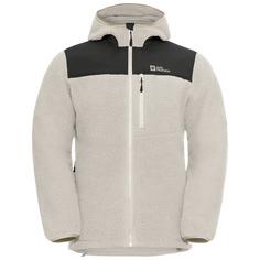 Jack Wolfskin KAMMWEG PILE FZ M Fleecejacke Herren pale sand