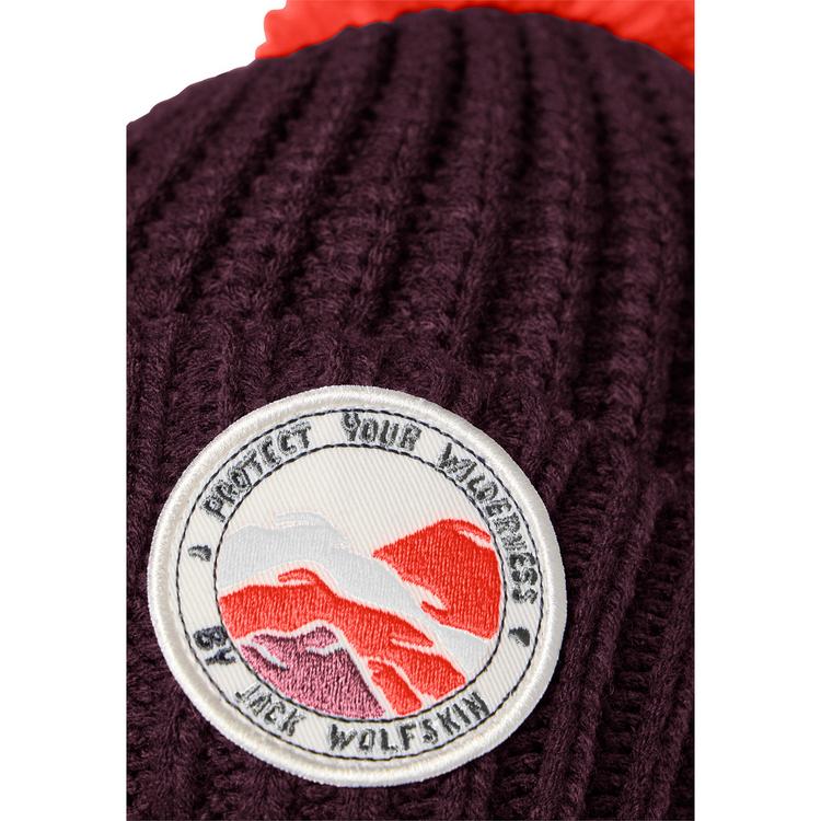 Jack Wolfskin Jack Wolfskin POMPOM BADGE BEANIE K Stirnband Kinder - amaranth - 0 | SportScheck