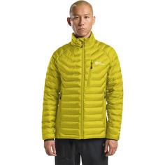 Rückansicht von Jack Wolfskin ROUTEBURN PRO INS JKT M Funktionsjacke Herren chartreuse
