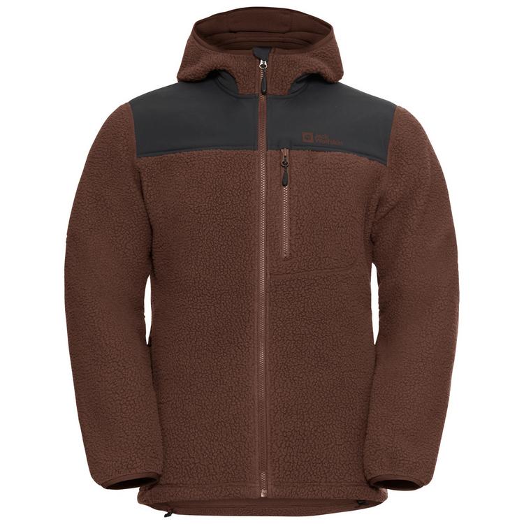 Jack Wolfskin Jack Wolfskin KAMMWEG PILE FZ M Fleecejacke Herren - hot choc - 0 | SportScheck