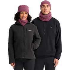 Rückansicht von Jack Wolfskin REAL STUFF LOOP Schal raisin