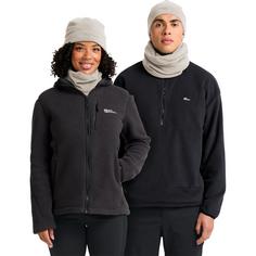 Rückansicht von Jack Wolfskin REAL STUFF LOOP Schal pale sand