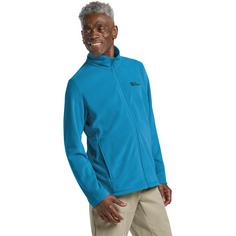 Rückansicht von Jack Wolfskin TAUNUS FZ M Fleecejacke Herren aurora blue