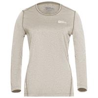 Jack Wolfskin SKY THERMAL L/S W Funktionsshirt Damen - pale sand