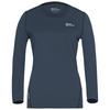 Jack Wolfskin SKY THERMAL L/S W Funktionsshirt Damen - midnight sky
