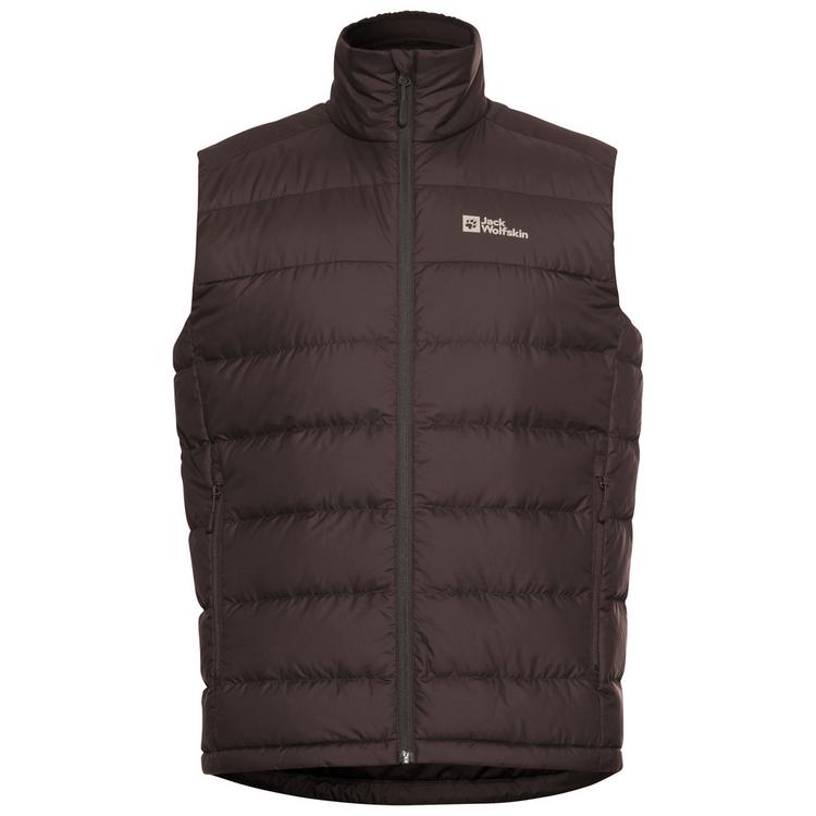 Jack Wolfskin Jack Wolfskin ATHER DOWN VEST M Outdoorweste Herren - peat - 0 | SportScheck