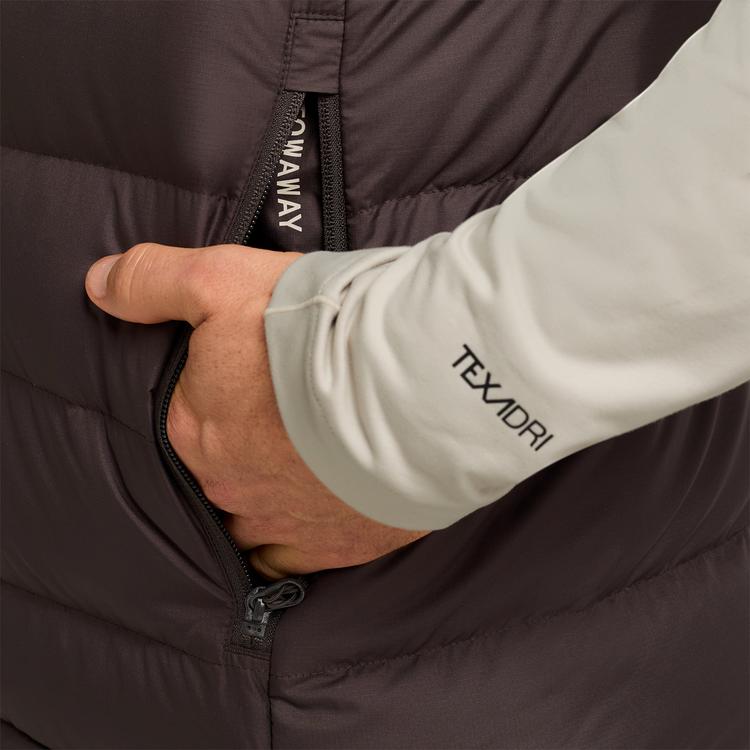 Jack Wolfskin Jack Wolfskin ATHER DOWN VEST M Outdoorweste Herren - peat - 1 | SportScheck