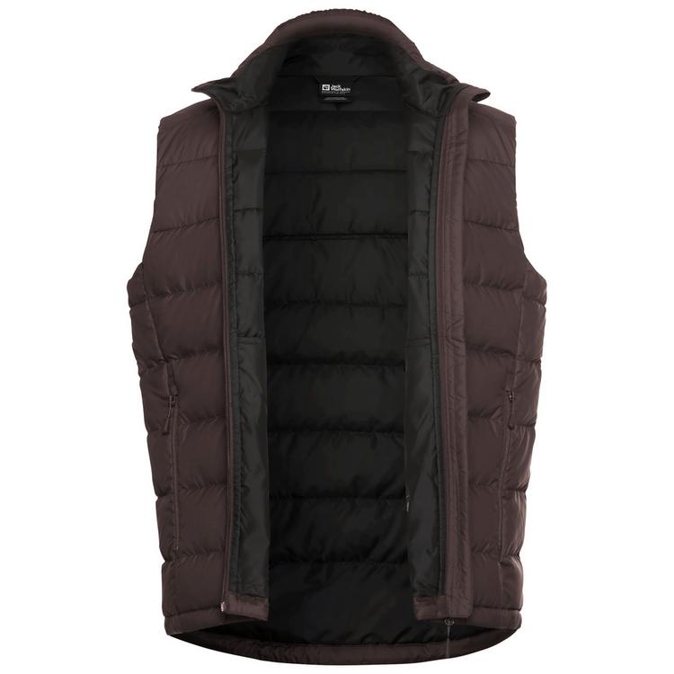 Jack Wolfskin Jack Wolfskin ATHER DOWN VEST M Outdoorweste Herren - peat - 3 | SportScheck