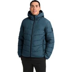 Rückansicht von Jack Wolfskin COLONIUS JKT M Daunenjacke Herren aluminium blue
