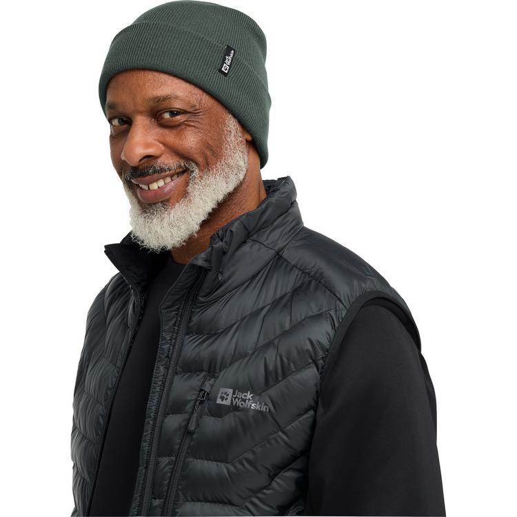 Jack Wolfskin Jack Wolfskin RIB BEANIE Stirnband - slate green - 1 | SportScheck
