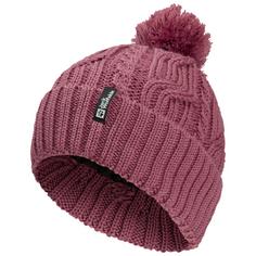 Jack Wolfskin POMPOM BEANIE Stirnband raisin