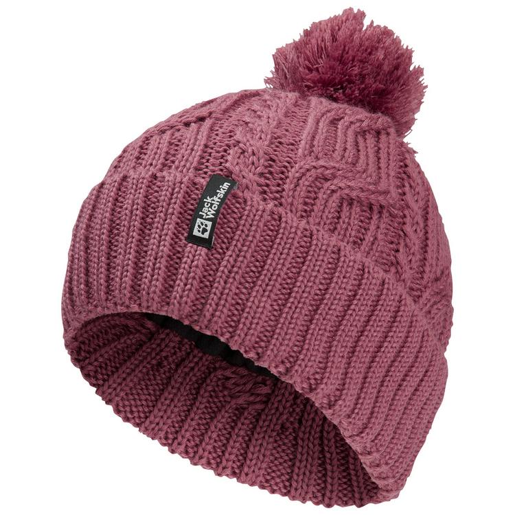 Jack Wolfskin Jack Wolfskin POMPOM BEANIE Stirnband - raisin - 0 | SportScheck