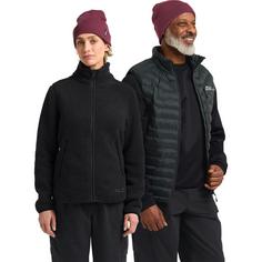 Rückansicht von Jack Wolfskin RIB BEANIE Stirnband raisin