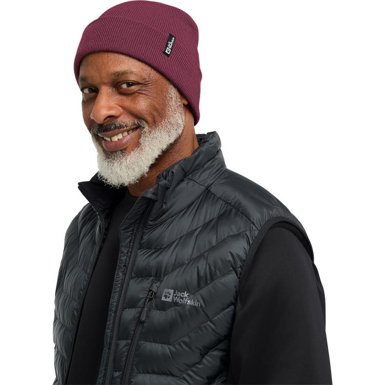 Jack Wolfskin Jack Wolfskin RIB BEANIE Stirnband - raisin - 2 | SportScheck