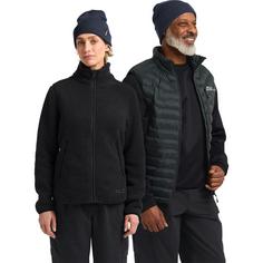 Rückansicht von Jack Wolfskin RIB BEANIE Stirnband dark navy