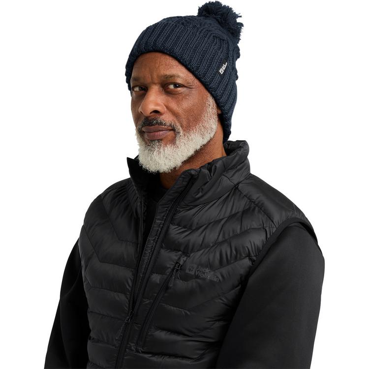 Jack Wolfskin Jack Wolfskin POMPOM BEANIE Stirnband - midnight sky - 1 | SportScheck