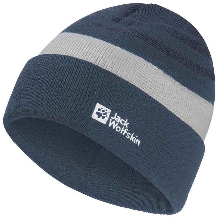 Jack Wolfskin Jack Wolfskin STRIPY KNIT BEANIE K Stirnband Kinder - midnight sky - 0 | SportScheck