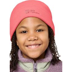 Rückansicht von Jack Wolfskin REAL STUFF BEANIE K Stirnband Kinder sunset coral