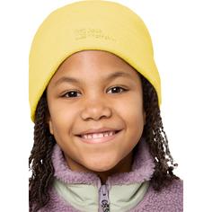 Rückansicht von Jack Wolfskin REAL STUFF BEANIE K Stirnband Kinder lemon ice
