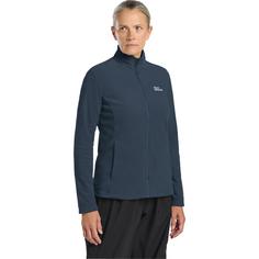 Rückansicht von Jack Wolfskin TAUNUS FZ W Fleecejacke Damen midnight sky