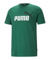 PUMA ESS +2 Col Loto T-Shirt T-Shirt Herren - rotgruen