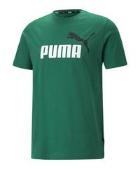 PUMA ESS +2 Col Loto T-Shirt T-Shirt Herren - rotgruen
