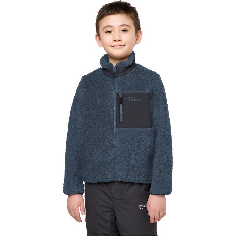 Jack Wolfskin Jack Wolfskin ICE CURL JACKET K Fleecejacke Kinder - midnight sky - 0 | SportScheck