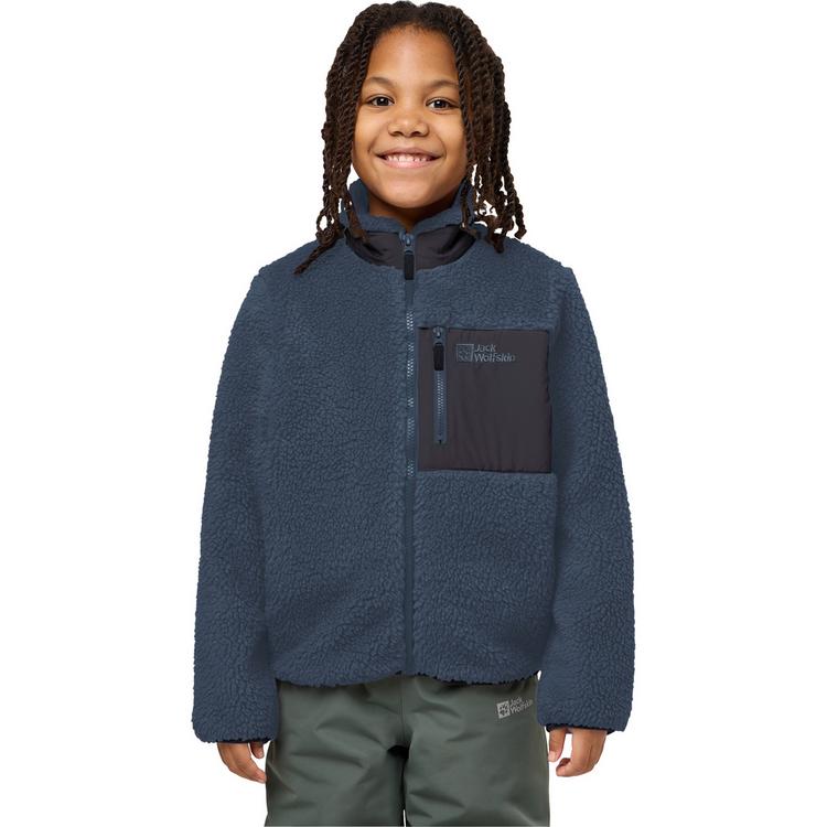 Jack Wolfskin Jack Wolfskin ICE CURL JACKET K Fleecejacke Kinder - midnight sky - 2 | SportScheck